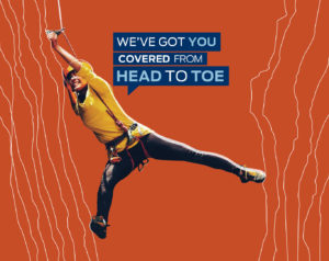 We've got your covered from head to toe