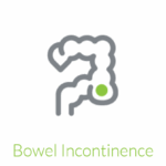 Illustration of overactive bladder, bowel incontinence, and urinary retention
