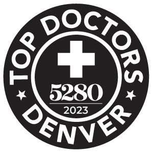 Recipient of 5280 Top Doc Award 2023 for Boulder/Denver