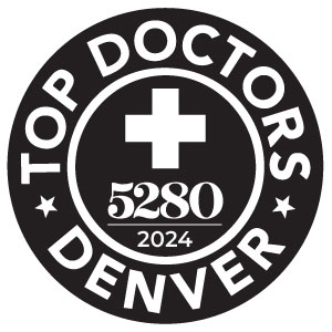 Recipient of 5280 Top Doc Award 2024 for Boulder/Denver
