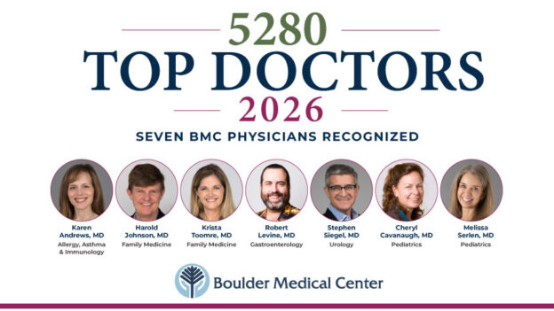 Boulder Medical Center Physicians Named 5280 Top Doctors for 2026