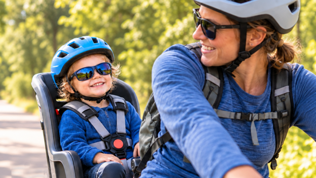 Kids Wear Bike Helmets. What About Eye Protection?
